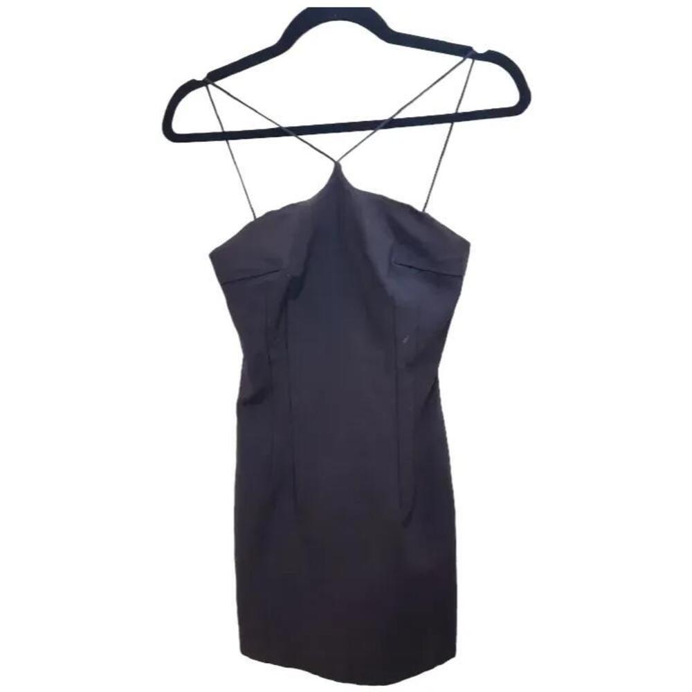 Caché. 90s Black Mini Dress. Size: Small